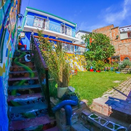 La Casa Azul Hostel Valparaíso Exteriér fotografie