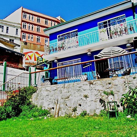 La Casa Azul Hostel Valparaíso Exteriér fotografie