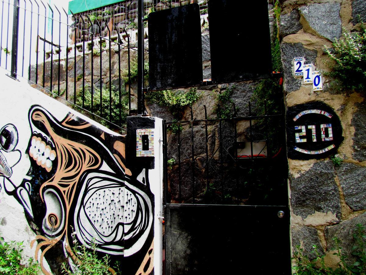 La Casa Azul Hostel Valparaíso Exteriér fotografie